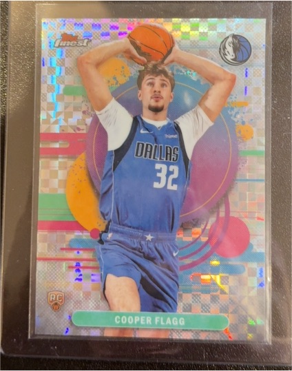2025-26 Topps Finest #101 Cooper Flagg — front