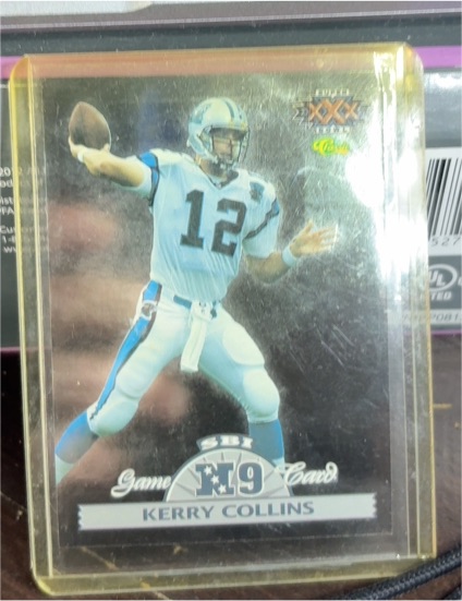 1996 Classic NFL Experience Super Bowl Game #N9 Kerry Collins — front