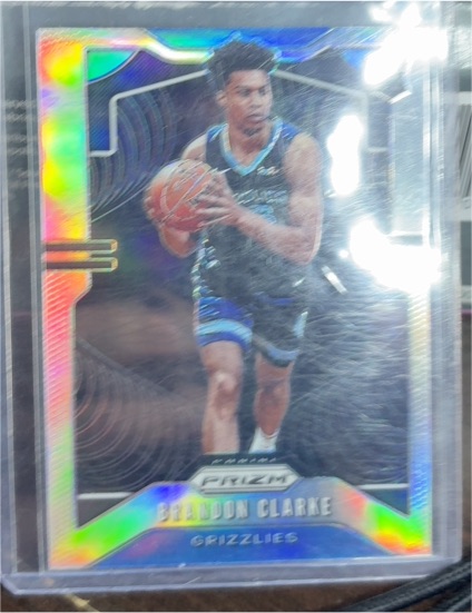 2019-20 Panini Prizm #266 Brandon Clarke Rookie Card — front