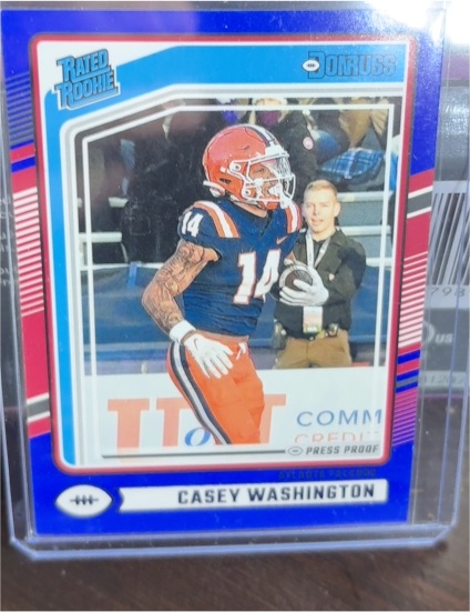2024 Panini Donruss #392 Casey Washington — front