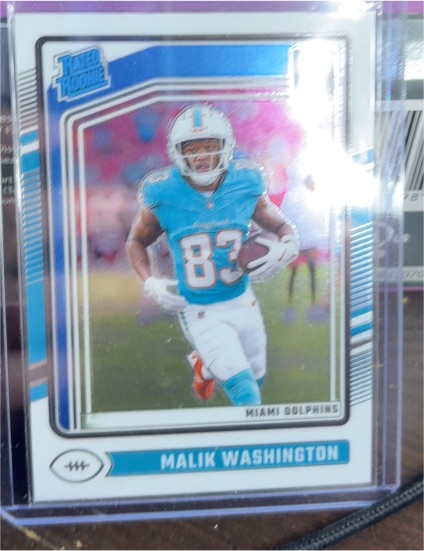 2024 Panini Donruss Optic #272 Malik Washington — front