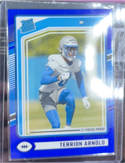 2024 Panini Donruss #371 Terrion Arnold — front