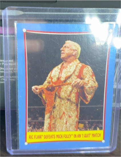 2017 Topps Heritage WWE #8 Ric Flair — front