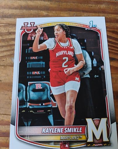 2025-26 Bowman #BPP-39 Kaylene Smikle — front