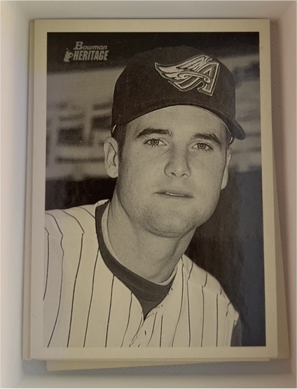 2001 Bowman Heritage #330 Jeff Mathis — front