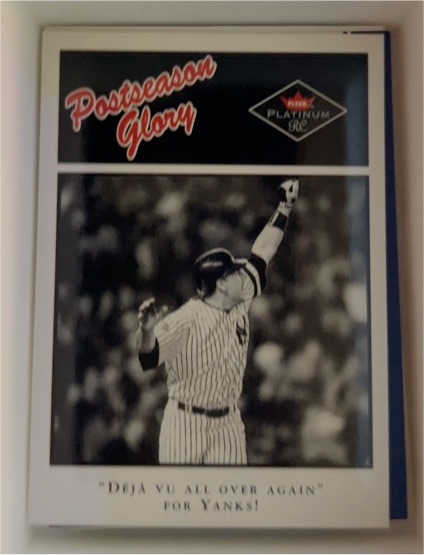 2001 Fleer Platinum #495 Postseason Glory Scott Brosius — front
