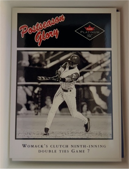 2001 Fleer Platinum #498 Tony Womack — front