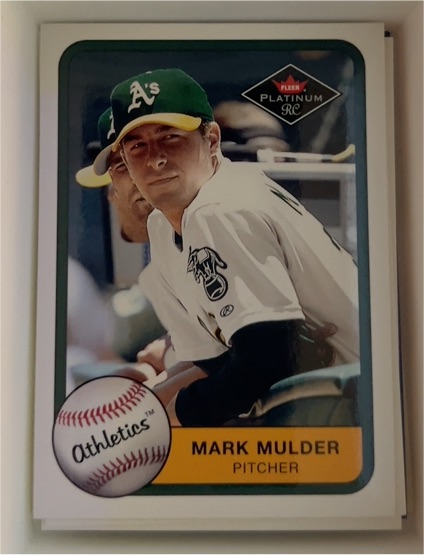 2001 Fleer Platinum #352 Mark Mulder — front