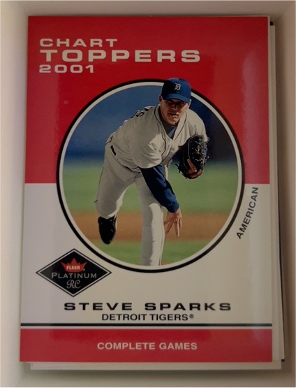 2001 Fleer Platinum #405 Steve Sparks — front