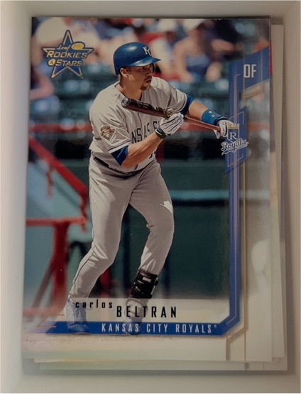 2001 Leaf Rookies & Stars #86 Carlos Beltran — front