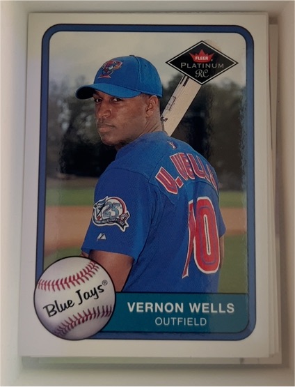 2001 Fleer Platinum #357 Vernon Wells — front