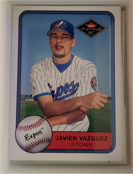 2001 Fleer Platinum #312 Javier Vazquez — front