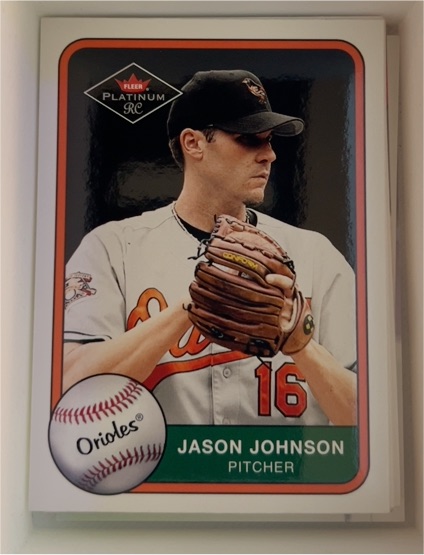 2001 Fleer Platinum #358 Jason Johnson — front