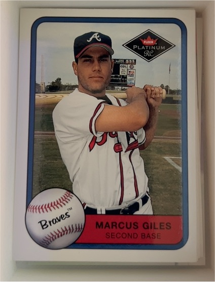 2001 Fleer Platinum #350 Marcus Giles — front