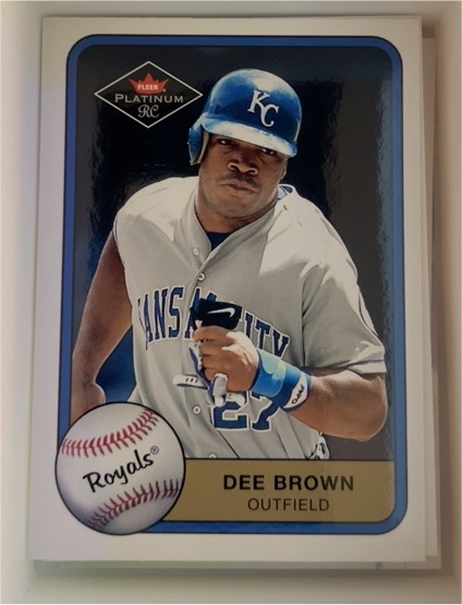 2001 Fleer Platinum #367 Dee Brown — front
