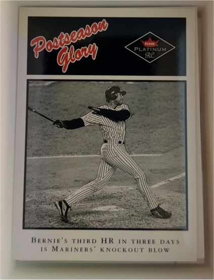2001 Fleer Platinum #483 Bernie Williams — front