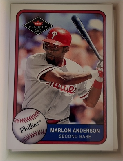 2001 Fleer Platinum #360 Marlon Anderson — front