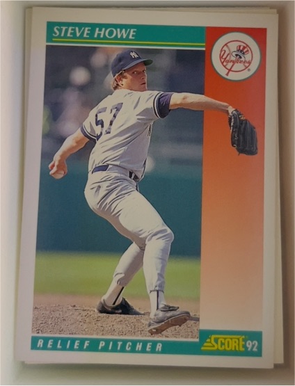 1992 Score #275 Steve Howe — front