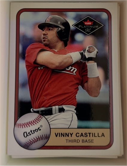 2001 Fleer Platinum #369 Vinny Castilla — front
