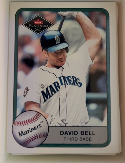2001 Fleer Platinum #396 David Bell — front