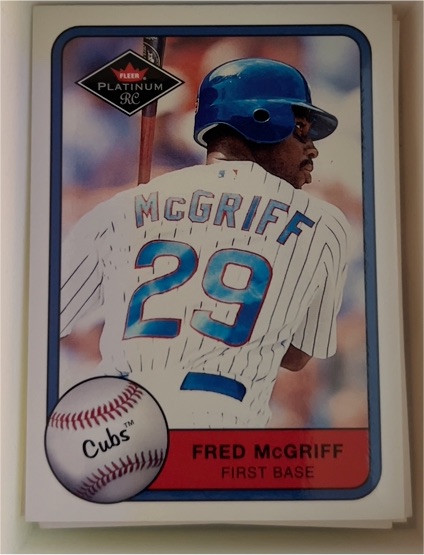 2001 Fleer Platinum #370 Fred McGriff — front