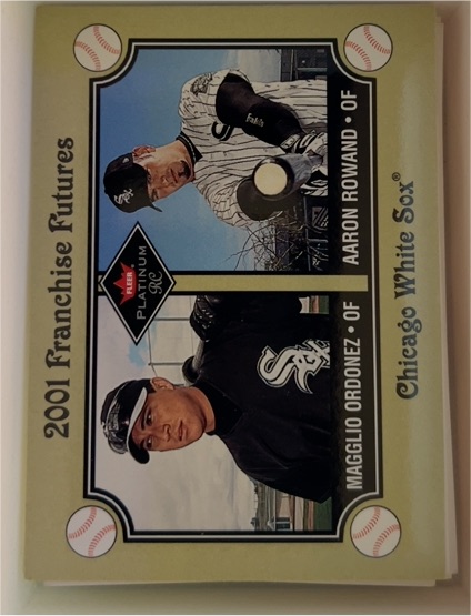 2001 Fleer Platinum #479 Magglio Ordonez / Aaron Rowand — front