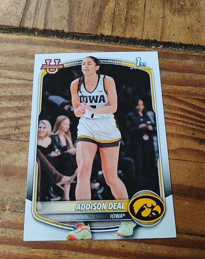 2025-26 Bowman Basketball #BPP-50 Addison Deal — front
