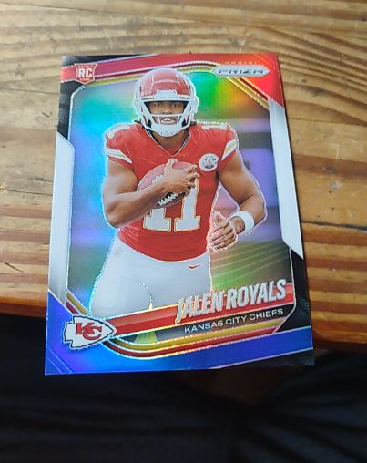 2025 Panini Prizm #341 Jalen Royals — front