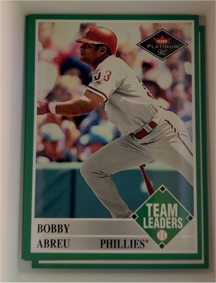 2001 Fleer Platinum #440 Bobby Abreu — front