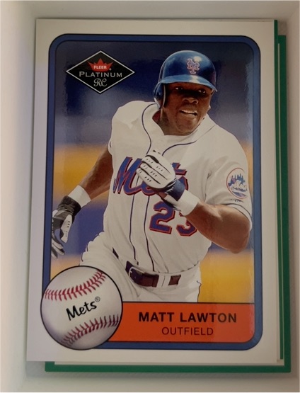 2001 Fleer Platinum #324 Matt Lawton — front