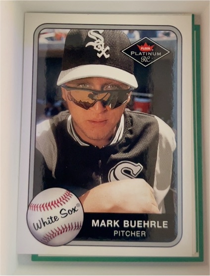 2001 Fleer Platinum #390 Mark Buehrle — front