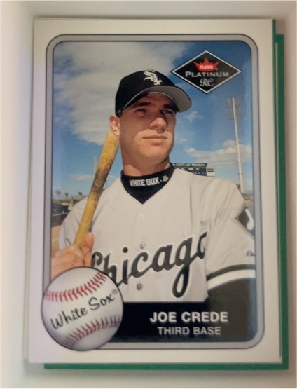 2001 Fleer Platinum #394 Joe Crede — front