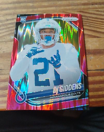 2025 Panini Prizm #383 DJ Giddens — front