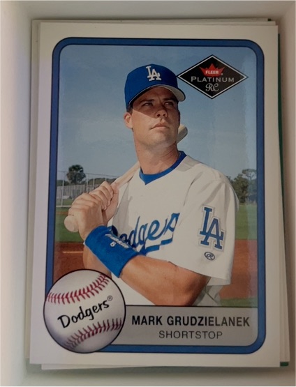 2001 Fleer Platinum #379 Mark Grudzielanek — front