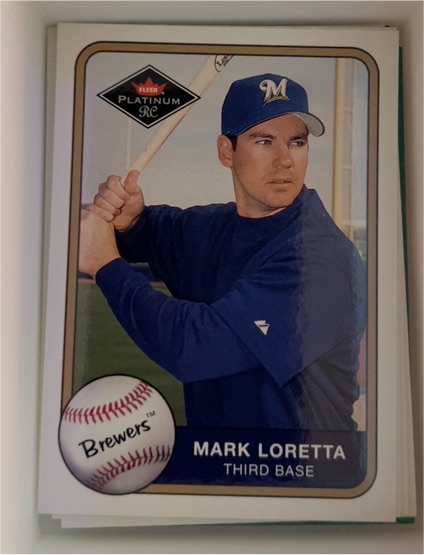 2001 Fleer Platinum #391 Mark Loretta — front