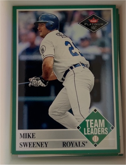 2001 Fleer Platinum #448 Mike Sweeney — front