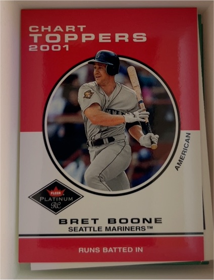 2001 Fleer Platinum #419 Bret Boone — front