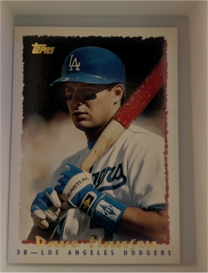 1995 Topps #218 Dave Hansen — front
