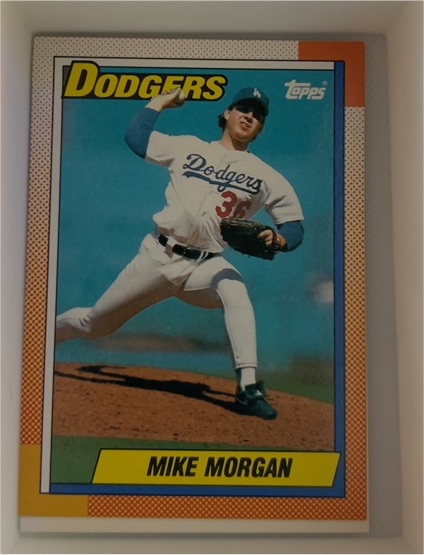 1990 Topps #367 Mike Morgan — front
