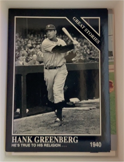 1994 The Sporting News Conlon Collection #1005 Hank Greenberg — front