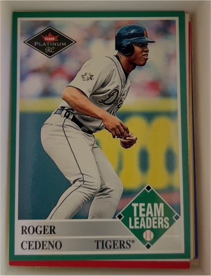 2001 Fleer Platinum #451 Roger Cedeno — front