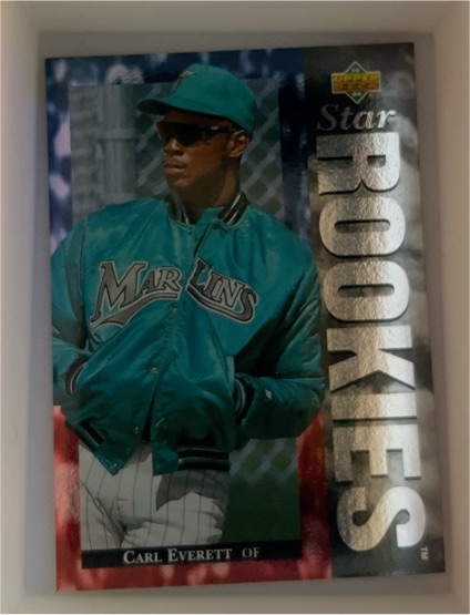 1994 Upper Deck Star Rookies #11 Carl Everett — front
