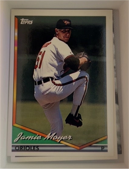 1994 Topps #526 Jamie Moyer — front