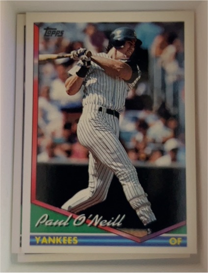 1994 Topps #546 Paul O'Neill — front