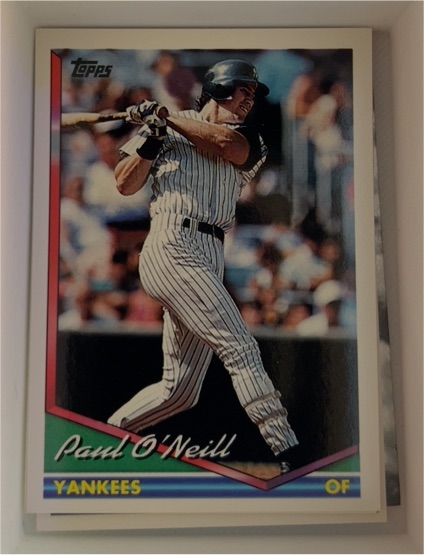 1994 Topps #546 Paul O'Neill — front
