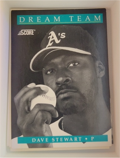 1991 Score #883 Dave Stewart Dream Team — front