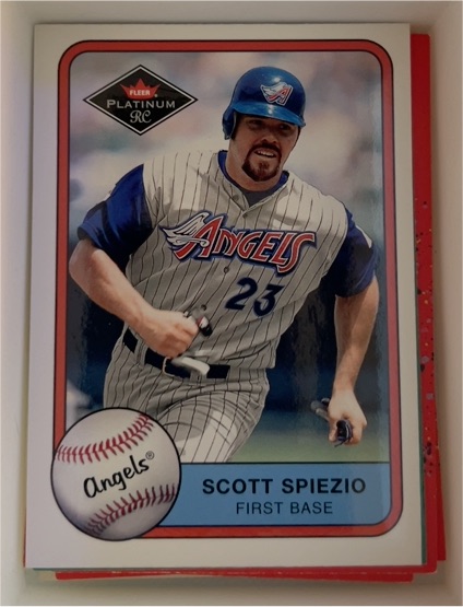 2001 Fleer Platinum #393 Scott Spiezio — front