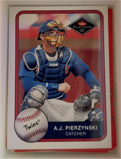 2001 Fleer Platinum #399 A.J. Pierzynski — front
