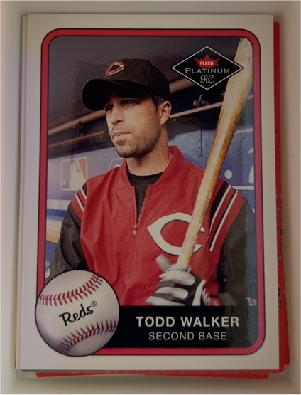 2001 Fleer Platinum #303 Todd Walker — front