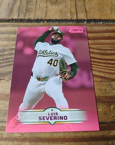 2025 Topps Stadium Club #49 Luis Severino — front